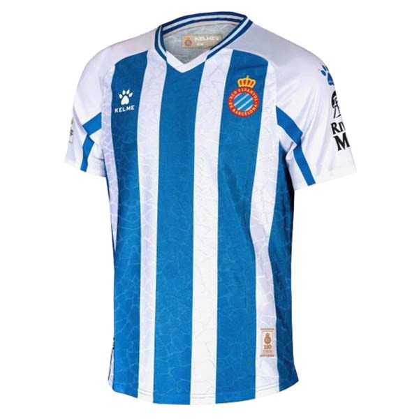 Tailandia Camiseta RCD Español 1ª 2020-2021 Azul